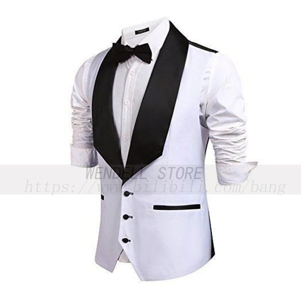 blazers formal custom men's sleeveless vest business highend slim men's vest wedding party vests chaleco hombre vestir, White;black
blazers formal custom men's sleeveless vest business highend slim men's vest wedding party vests chaleco hombre vestir, White;black
