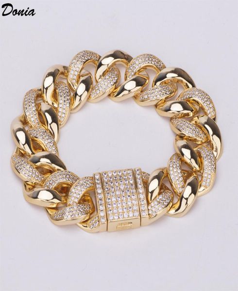 donia jewelry fashion european and american copper micro inlaid zircon cuban bracelet box buckle men039s hip hop style jewelry 6250701, Black
donia jewelry fashion european and american copper micro inlaid zircon cuban bracelet box buckle men039s hip hop style jewelry 6250701, Black