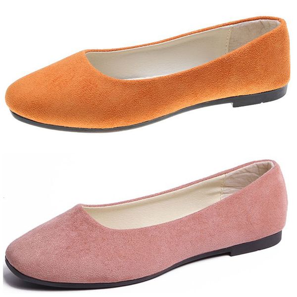 fashionable candy colored flat bottomed work shoes chocolate pink black cyan gold comfortable suede cloth faced women's shoes, student
fashionable candy colored flat bottomed work shoes chocolate pink black cyan gold comfortable suede cloth faced women's shoes, student