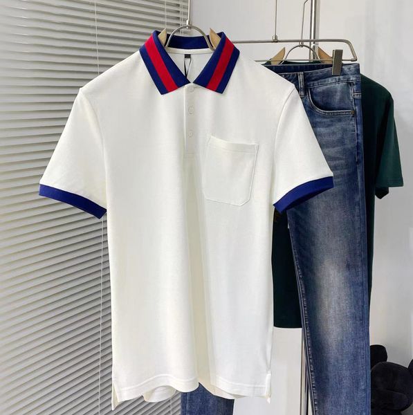 summer polo men shirt designer cotton mens polos shirts casual business hip hop fashion polo t shirts, White;black
summer polo men shirt designer cotton mens polos shirts casual business hip hop fashion polo t shirts, White;black