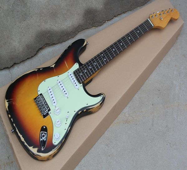 factory custom tobacco sunburst electric guitar with vintage stylesss pickupschrome hardwarecan be customized2153448
factory custom tobacco sunburst electric guitar with vintage stylesss pickupschrome hardwarecan be customized2153448