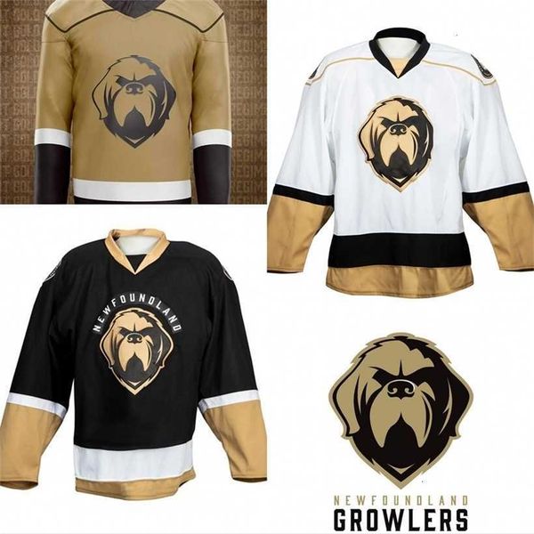 c2604 mit echl newfoundland growlers new third jersey custom mens womens youth home away hockey jersey gold white black
c2604 mit echl newfoundland growlers new third jersey custom mens womens youth home away hockey jersey gold white black