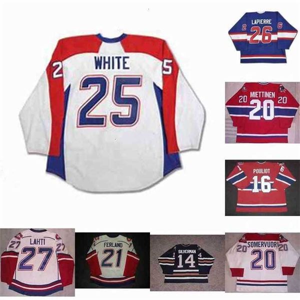 c2604 thr hamilton 14 jean silverman 21 jonathan ferland 26 lapierre 20 eero somervuori 16 marc pouliot 20 antti miettinen hockey jersey, Black
c2604 thr hamilton 14 jean silverman 21 jonathan ferland 26 lapierre 20 eero somervuori 16 marc pouliot 20 antti miettinen hockey jersey, Black