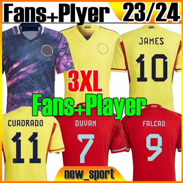xxxl 23 24 colombia #10 james soccer jerseys fans player national team 2023 2024 yellow home red away #9 falcao #11 cuadrad guarin valderram, Black;yellow
xxxl 23 24 colombia #10 james soccer jerseys fans player national team 2023 2024 yellow home red away #9 falcao #11 cuadrad guarin valderram, Black;yellow