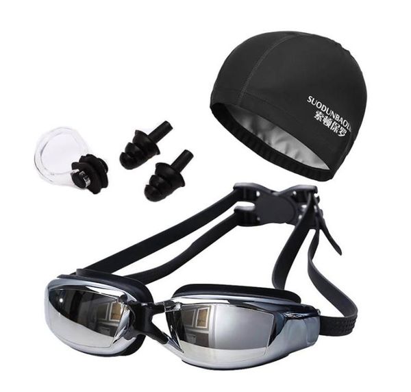 new women men anti fog uv protection surfing swimming goggles professional swim glasses with swim caps earplugs nose clip set4316040
new women men anti fog uv protection surfing swimming goggles professional swim glasses with swim caps earplugs nose clip set4316040