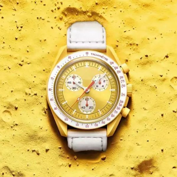quartz chronograph watches 42mm nylon strap luxury watch high-quality designer watchs planet series moon, Slivery;brown
quartz chronograph watches 42mm nylon strap luxury watch high-quality designer watchs planet series moon, Slivery;brown