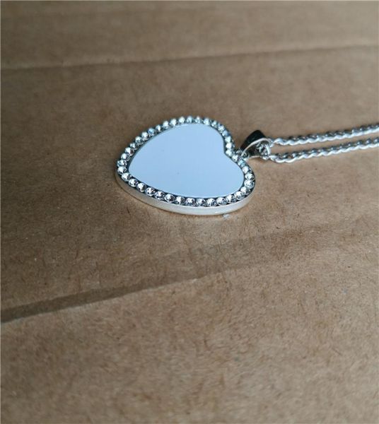 new heart necklaces pendants drill women sublimation blank necklace pendant tranfer printing consumable factory pricliyv3974799, Silver
new heart necklaces pendants drill women sublimation blank necklace pendant tranfer printing consumable factory pricliyv3974799, Silver