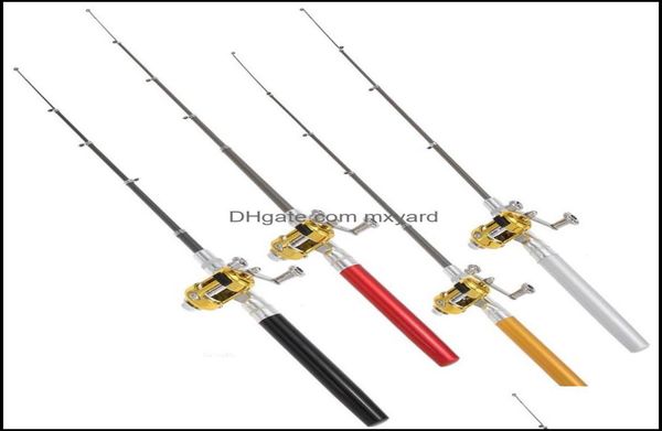spinning rods sports outdoors mini portable pocket fish pen aluminum alloy fishing rod pole reel pesca whole drop delivery7212347
spinning rods sports outdoors mini portable pocket fish pen aluminum alloy fishing rod pole reel pesca whole drop delivery7212347