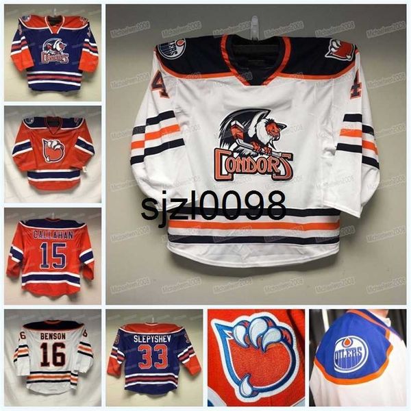 sj98 custom bakersfield condors ahl hockey jersey seth griffith cooper marody adam cracknell philip broberg raphael lavoie james hamblin, Black
sj98 custom bakersfield condors ahl hockey jersey seth griffith cooper marody adam cracknell philip broberg raphael lavoie james hamblin, Black