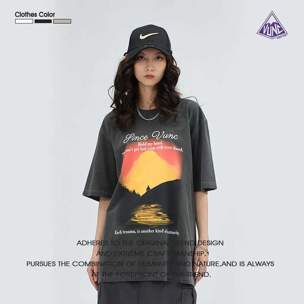 vunc street china-chic brand men's clothing printed summer new loose washing short sleeve t-shirt men, White;black
vunc street china-chic brand men's clothing printed summer new loose washing short sleeve t-shirt men, White;black