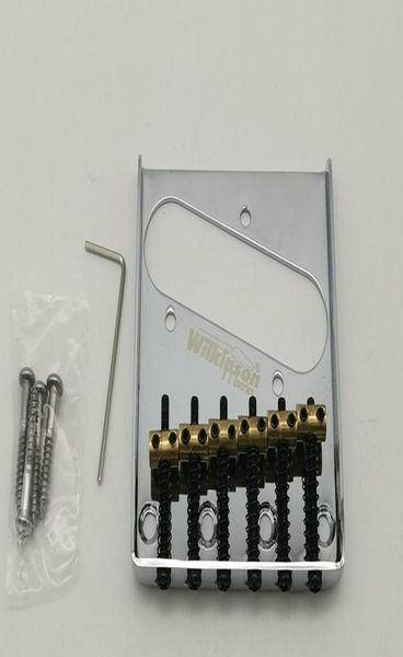 electric guitar brass vintage bridge for telecaster saddles tele guitar bridge chrome silver wot025261329
electric guitar brass vintage bridge for telecaster saddles tele guitar bridge chrome silver wot025261329