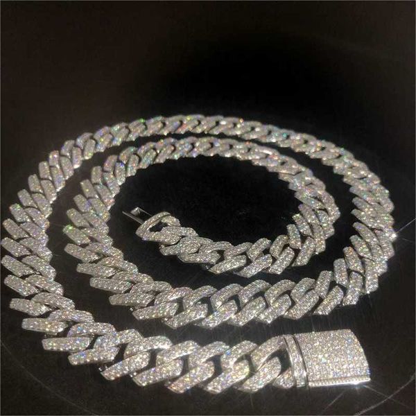 customized 14mm925 silver miami cuban chain passed the diamond tester vvs moissanite cuban chain
customized 14mm925 silver miami cuban chain passed the diamond tester vvs moissanite cuban chain