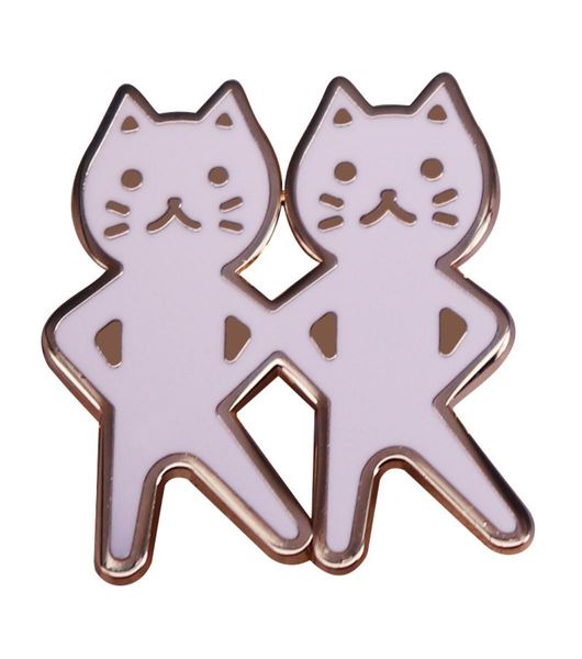 other fashion accessories kawaii dancing cat hard enamel pin cute cartoon white cats metal brooch accessories funny animal fashion4603957, Silver
other fashion accessories kawaii dancing cat hard enamel pin cute cartoon white cats metal brooch accessories funny animal fashion4603957, Silver