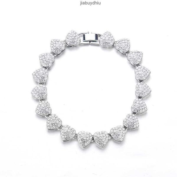 heart link chain bracelet european fashion street rock rap jewelry hip hop gold plated bling rhinestone iced out, Silver
heart link chain bracelet european fashion street rock rap jewelry hip hop gold plated bling rhinestone iced out, Silver