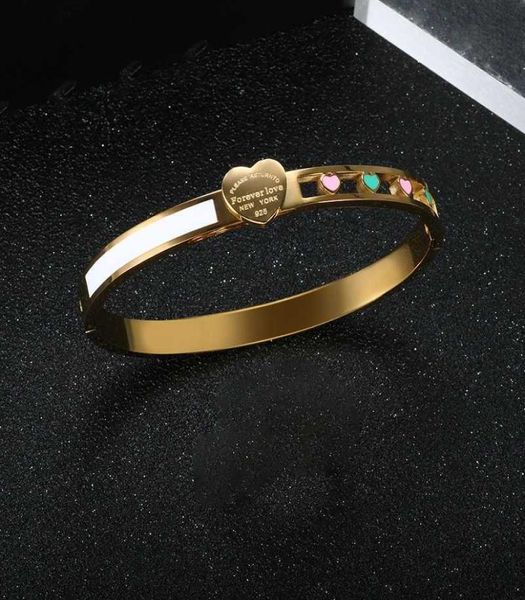 luxury heart shape stainless steel bangles bracelets big heart tag white shell bracelet for women girls men wedding jewelry q0716293349, Black
luxury heart shape stainless steel bangles bracelets big heart tag white shell bracelet for women girls men wedding jewelry q0716293349, Black