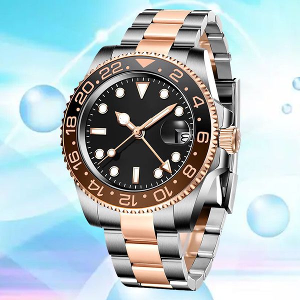 men's designer watches automatic mechanism 40mm 904l stainless steel folding buckle with sapphire glass diving waterproof fashion class, Slivery;brown
men's designer watches automatic mechanism 40mm 904l stainless steel folding buckle with sapphire glass diving waterproof fashion class, Slivery;brown