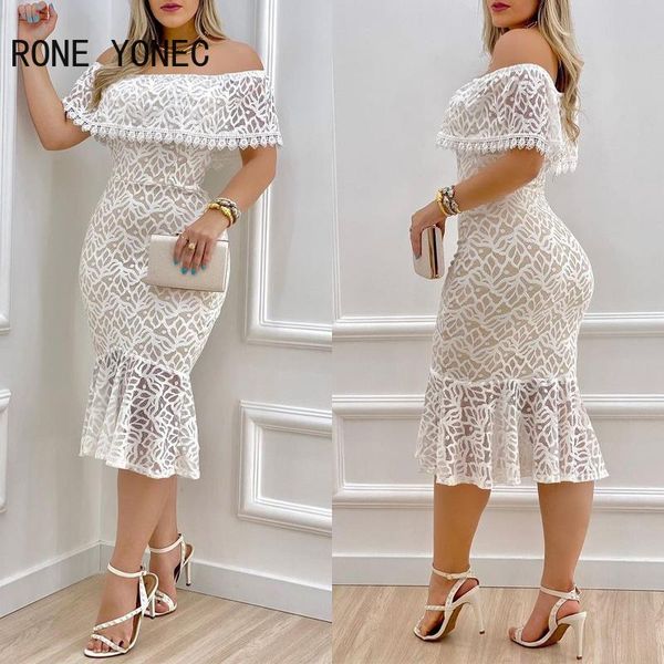 dresses women solid chic off shoulder ruffle hem lace hem bodycon formal party dress, Black;gray
dresses women solid chic off shoulder ruffle hem lace hem bodycon formal party dress, Black;gray