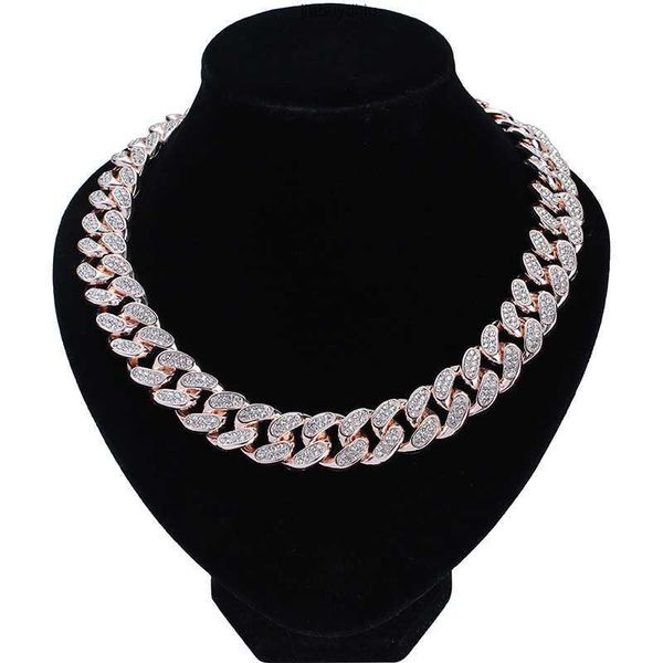 20mm hip hop iced out full diamond bling cuban link chain necklace with rhinestones for men women, Silver
20mm hip hop iced out full diamond bling cuban link chain necklace with rhinestones for men women, Silver