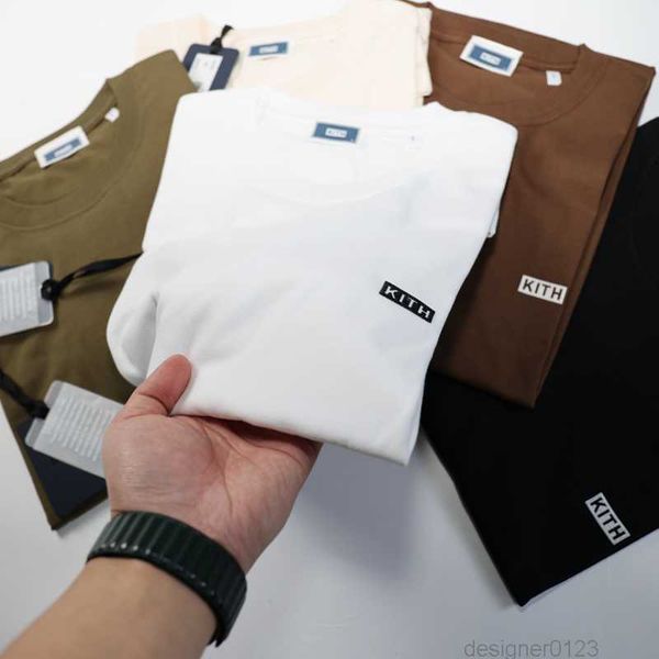 men women kith tshirts box letter small label oversized short sleeve causal cotton kith t shirt tee clothing, White;black
men women kith tshirts box letter small label oversized short sleeve causal cotton kith t shirt tee clothing, White;black
