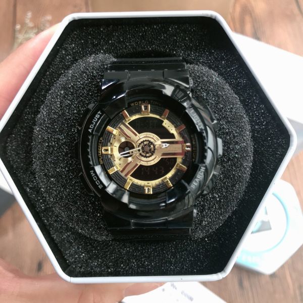 sports men's watch analog digital ga100 shockproof watch men's electronic silicone watch gift box 51.2mm men's watch, Slivery;brown
sports men's watch analog digital ga100 shockproof watch men's electronic silicone watch gift box 51.2mm men's watch, Slivery;brown