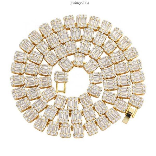 fashion hip hop jewelry real gold color brass 9mm width bling zircon chain necklace, Silver
fashion hip hop jewelry real gold color brass 9mm width bling zircon chain necklace, Silver