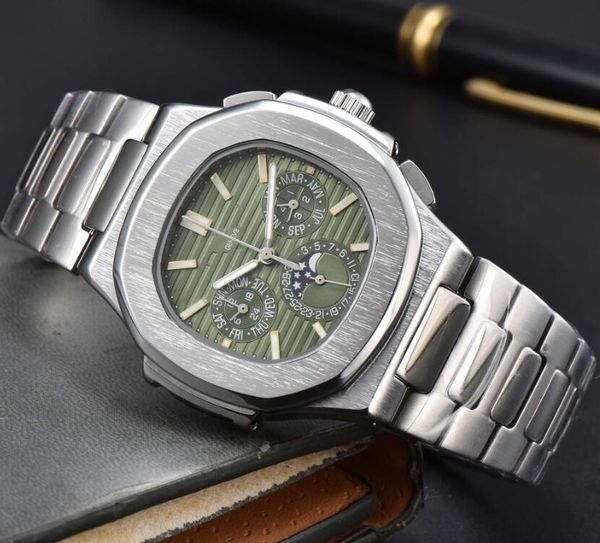 men women patekity 2023 wristwatches waterproof watches cool men watch fashion wristwatch sports stainless steel quartz calendar mens gift a, Slivery;golden
men women patekity 2023 wristwatches waterproof watches cool men watch fashion wristwatch sports stainless steel quartz calendar mens gift a, Slivery;golden