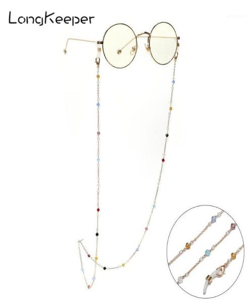 longkeeper crystal beads glasses chain for women fashion lanyard gold metal sunglassses chains strap mask cord eyeglass holder19437699, Silver
longkeeper crystal beads glasses chain for women fashion lanyard gold metal sunglassses chains strap mask cord eyeglass holder19437699, Silver
