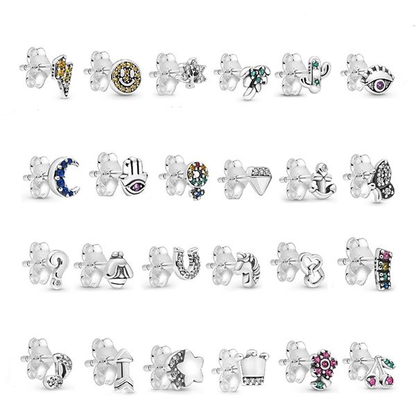 925 silver fit pandora earrings e series earrings single style notes versatile temperament fine earrings jewelry, Golden
925 silver fit pandora earrings e series earrings single style notes versatile temperament fine earrings jewelry, Golden