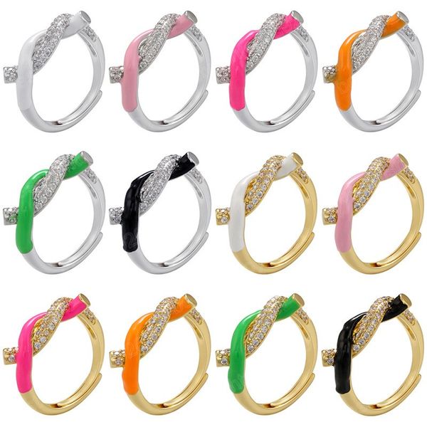 gold silver color kink finger rings for women y2k elegant dripping oil adjustable ring friendship jewelry gifts
gold silver color kink finger rings for women y2k elegant dripping oil adjustable ring friendship jewelry gifts