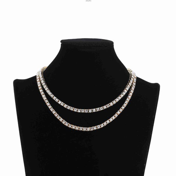 gold filled iced out bling hip hop women charm jewelry tennis chain with cz choker necklaces, Silver
gold filled iced out bling hip hop women charm jewelry tennis chain with cz choker necklaces, Silver