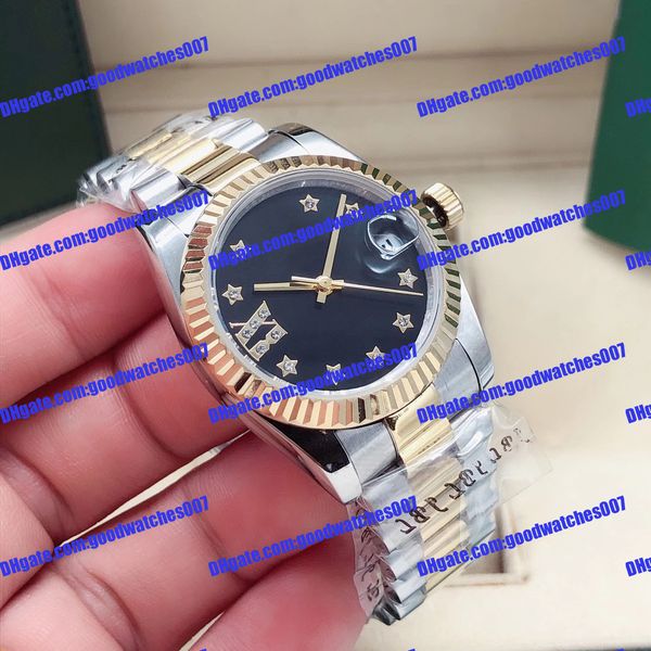 original box factory watch 31mm diamond dial 178274 278274 black dial sapphire eta2813 automatic mechanical women's watch women's, Slivery;brown
original box factory watch 31mm diamond dial 178274 278274 black dial sapphire eta2813 automatic mechanical women's watch women's, Slivery;brown