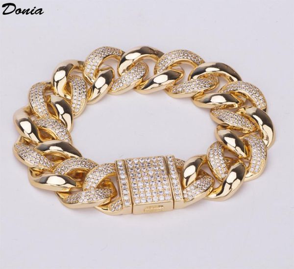 donia jewelry fashion european and american copper micro inlaid zircon cuban bracelet box buckle men039s hip hop style jewelry 5131722, Black
donia jewelry fashion european and american copper micro inlaid zircon cuban bracelet box buckle men039s hip hop style jewelry 5131722, Black