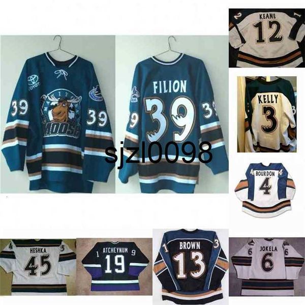 sj98 manitoba moose 3 matt kelly 4 luc bourdon 6 mikko jokela 39 filion 19 atcheynum 14 tommi santala 13 mike brown 12 mike keane hockey jer, Black
sj98 manitoba moose 3 matt kelly 4 luc bourdon 6 mikko jokela 39 filion 19 atcheynum 14 tommi santala 13 mike brown 12 mike keane hockey jer, Black