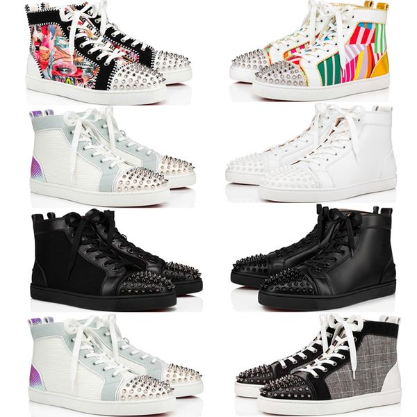 fashion men women casual shoes senior lou spikes orlato flat sneaker paris trendy high elastikid band leather designer outdoor party running, Black
fashion men women casual shoes senior lou spikes orlato flat sneaker paris trendy high elastikid band leather designer outdoor party running, Black