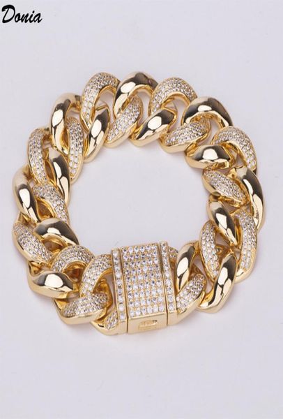 donia jewelry fashion european and american copper micro inlaid zircon cuban bracelet box buckle men039s hip hop style jewelry 7555776, Black
donia jewelry fashion european and american copper micro inlaid zircon cuban bracelet box buckle men039s hip hop style jewelry 7555776, Black