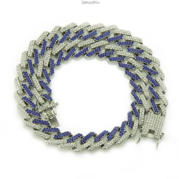 13mm iced out hip hop chain miami cuban necklace for men wholesale gold rapper jewelry drop shipping, Silver
13mm iced out hip hop chain miami cuban necklace for men wholesale gold rapper jewelry drop shipping, Silver