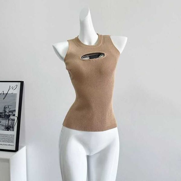 cropped knit tank designer diesel t-shirt hollow out tee womens knits women sleeveless yoga summer tees vests 1kwk4, White
cropped knit tank designer diesel t-shirt hollow out tee womens knits women sleeveless yoga summer tees vests 1kwk4, White