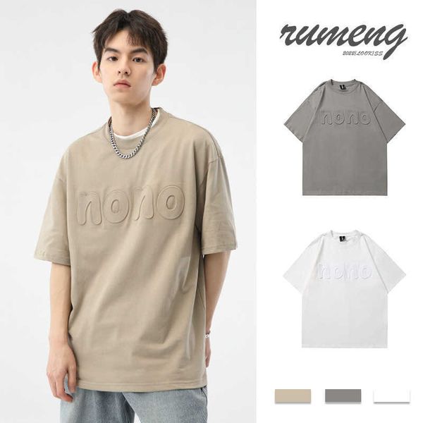 rumeng pure cotton short sleeve t-shirt men's summer embossed fashion brand loose half sleeve t-shirt men's all cotton, White;black
rumeng pure cotton short sleeve t-shirt men's summer embossed fashion brand loose half sleeve t-shirt men's all cotton, White;black