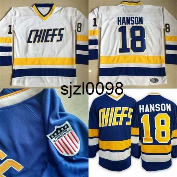 sj98 #18 jeff hanson charlestown jersey mens hanson brother slap s100% stitched embroidery movie hockey jerseys blue white, Black
sj98 #18 jeff hanson charlestown jersey mens hanson brother slap s100% stitched embroidery movie hockey jerseys blue white, Black