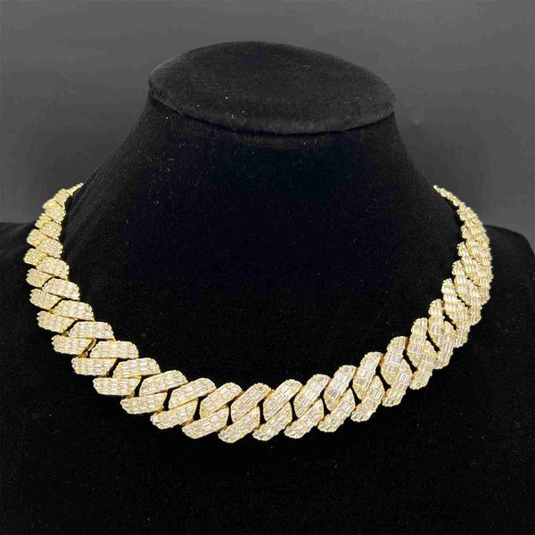 custom cuban link chain 925 sterling silver 18k gold plated vvs color d white moissanite chain
custom cuban link chain 925 sterling silver 18k gold plated vvs color d white moissanite chain