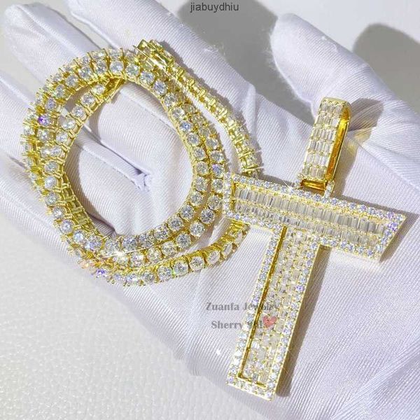 yellow gold baguette cut letter pendant custom name chain vvs moissanite diamond initial necklace, Silver
yellow gold baguette cut letter pendant custom name chain vvs moissanite diamond initial necklace, Silver