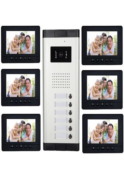 7quot monitor 6 units apartment intercom system video door phone for 6 household6935922
7quot monitor 6 units apartment intercom system video door phone for 6 household6935922