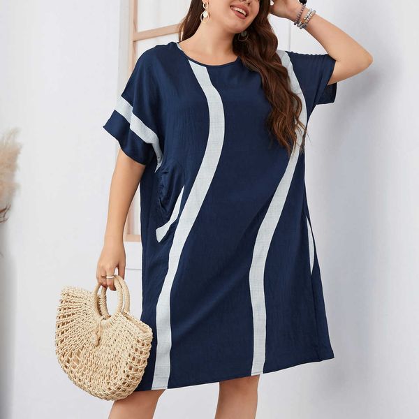 guruisi fashion women dresses plus size solid color round neck short sleeve loose dressmq, Black;gray
guruisi fashion women dresses plus size solid color round neck short sleeve loose dressmq, Black;gray