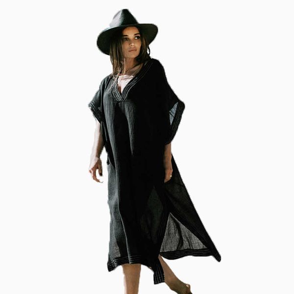 loose beach outer sun protection bikini swimwear outer blousezmv, Black;gray 
loose beach outer sun protection bikini swimwear outer blousezmv, Black;gray