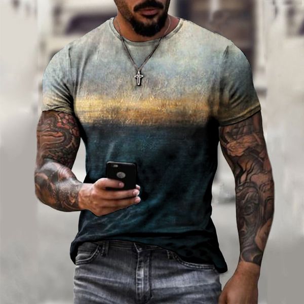 vintage men's t shirts personality color stripe printed fashion o-neck short sleeve oversized t shirt breathable, White;black
vintage men's t shirts personality color stripe printed fashion o-neck short sleeve oversized t shirt breathable, White;black