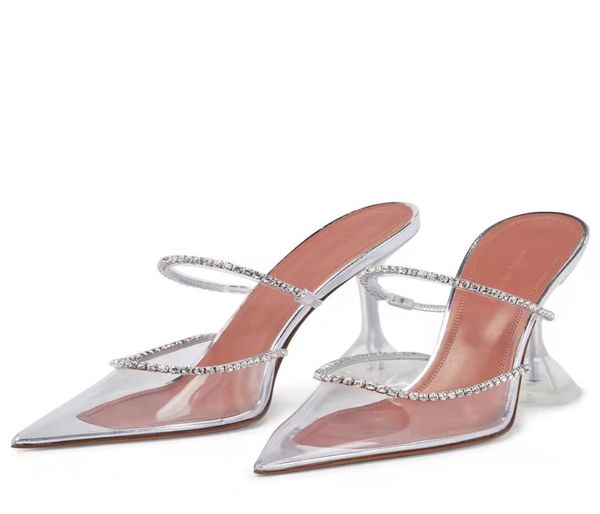 new season sandals amina shoes muaddi gilda embellished clear pvc mules transparent5160763, Black
new season sandals amina shoes muaddi gilda embellished clear pvc mules transparent5160763, Black