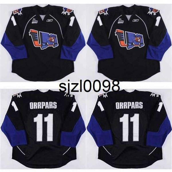 sj98 lewiston maineiacs jersey 11 orrpars mens womens youth 100% embroidery cusotm any name any number hockey jersey fast shipping, Black 
sj98 lewiston maineiacs jersey 11 orrpars mens womens youth 100% embroidery cusotm any name any number hockey jersey fast shipping, Black