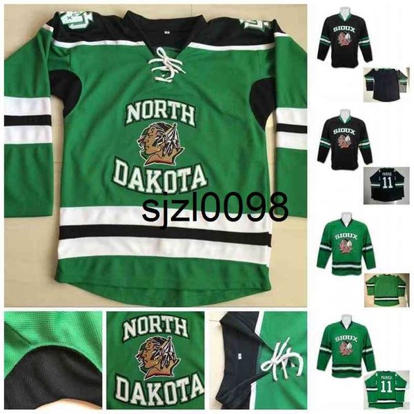 sj98 north dakota fighting sioux hockey jerseys 11 zach parise 9 jonathan toews 7 tj oshie college 5 chay genoway 29 brock nelson 16 brock b, Black
sj98 north dakota fighting sioux hockey jerseys 11 zach parise 9 jonathan toews 7 tj oshie college 5 chay genoway 29 brock nelson 16 brock b, Black