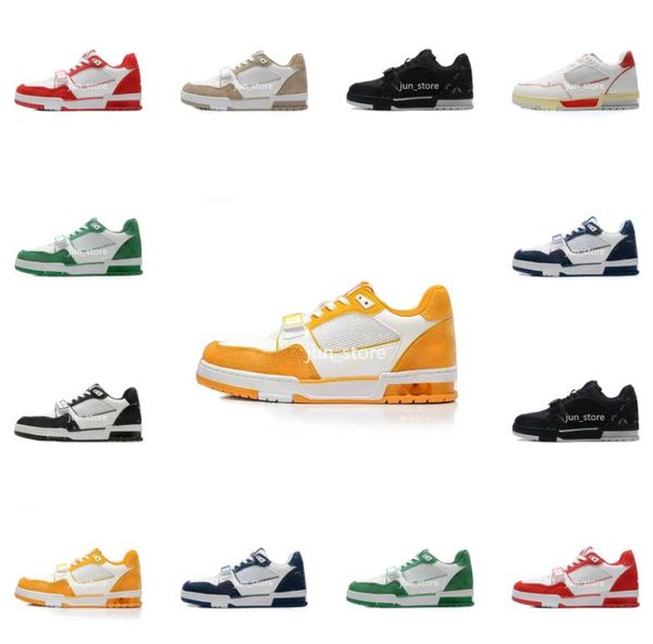 2023 new designer sneaker virgil trainer casual shoes men women calfskin leather abloh white green red blue letter overlays platform low sne
2023 new designer sneaker virgil trainer casual shoes men women calfskin leather abloh white green red blue letter overlays platform low sne