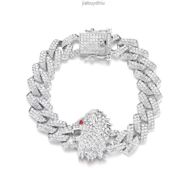 new arrival animal full diamond bracelet chain hip hop accessories lion head cuban wholesale, Silver
new arrival animal full diamond bracelet chain hip hop accessories lion head cuban wholesale, Silver